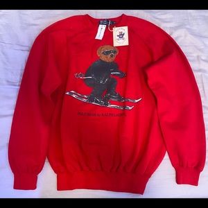 Vintage Polo by Ralph Lauren Polo Bear Skiing Sweatshirt